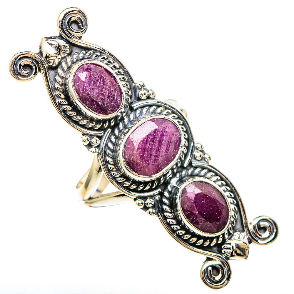 Ruby Rings handcrafted by Ana Silver Co - RING99545