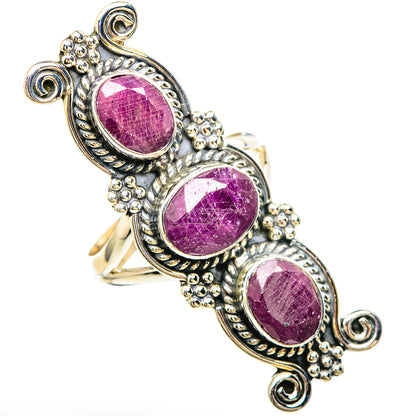 Ruby Rings handcrafted by Ana Silver Co - RING99546 - Photo 2