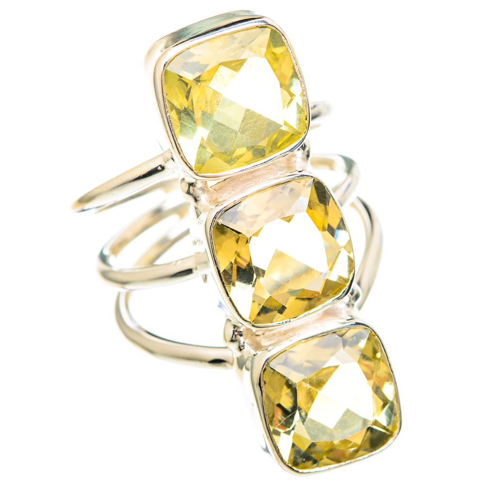 Citrine Rings handcrafted by Ana Silver Co - RING99549 - Photo 2