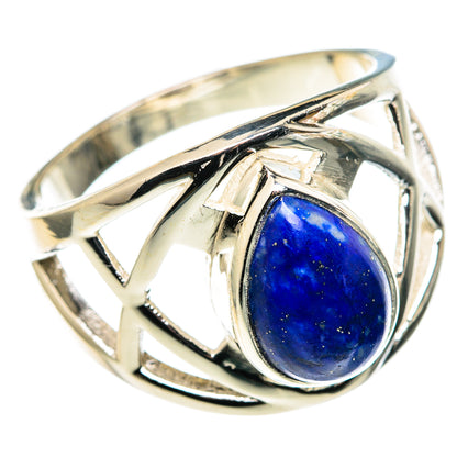 Lapis Lazuli Rings handcrafted by Ana Silver Co - RING99551