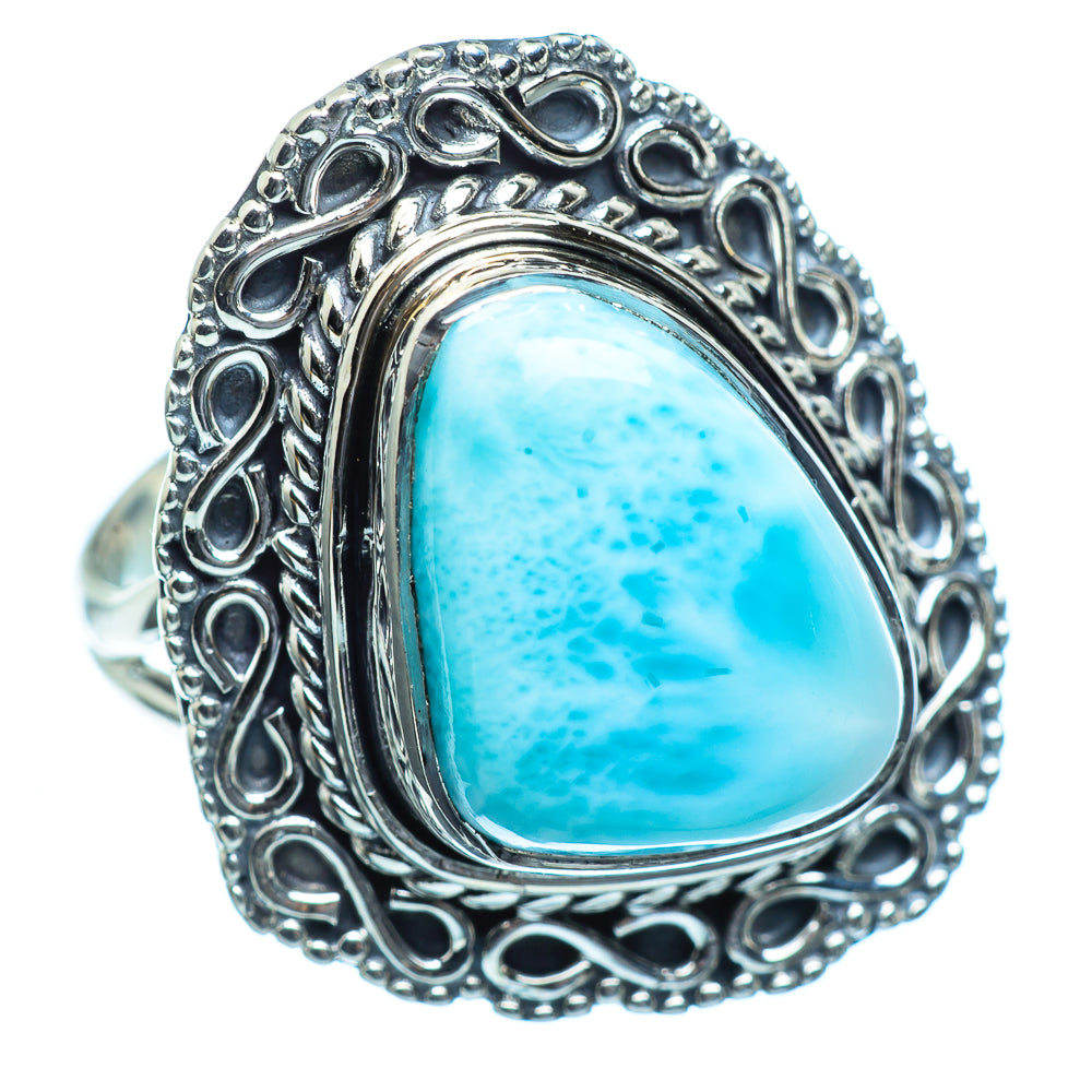 Larimar Rings handcrafted by Ana Silver Co - RING995593