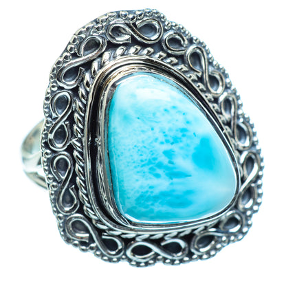 Larimar Rings handcrafted by Ana Silver Co - RING995593