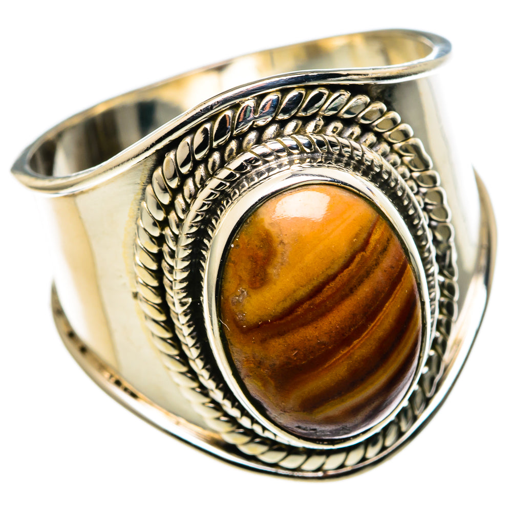 Mookaite Rings handcrafted by Ana Silver Co - RING99562