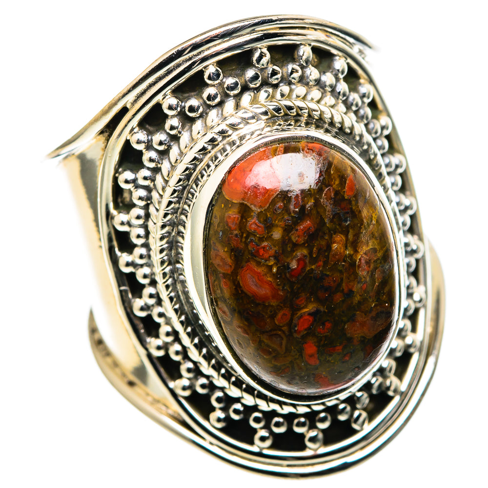 Dinosaur Bone Rings handcrafted by Ana Silver Co - RING99563