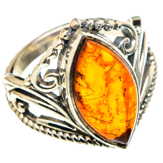 Baltic Amber Rings handcrafted by Ana Silver Co - RING99568