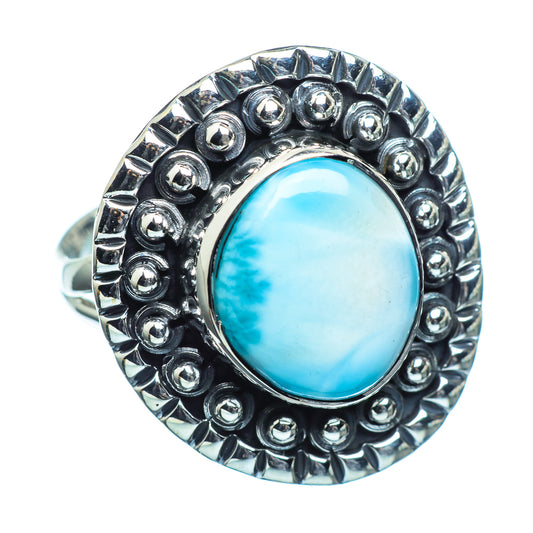 Larimar Rings handcrafted by Ana Silver Co - RING995764