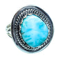 Larimar Rings handcrafted by Ana Silver Co - RING995777