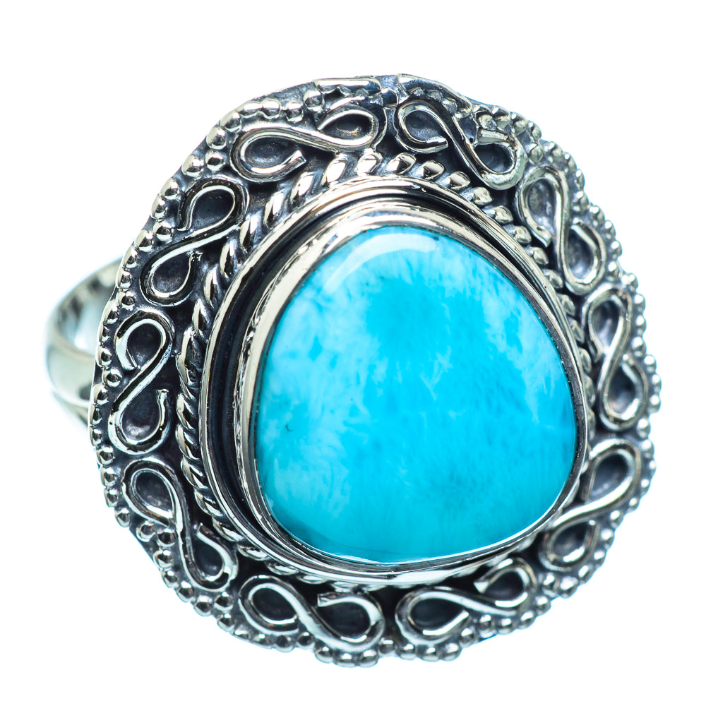 Larimar Rings handcrafted by Ana Silver Co - RING995779