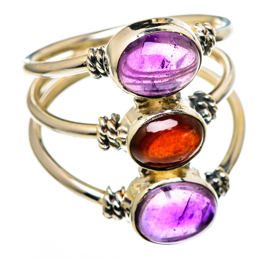 Garnet Rings handcrafted by Ana Silver Co - RING99580