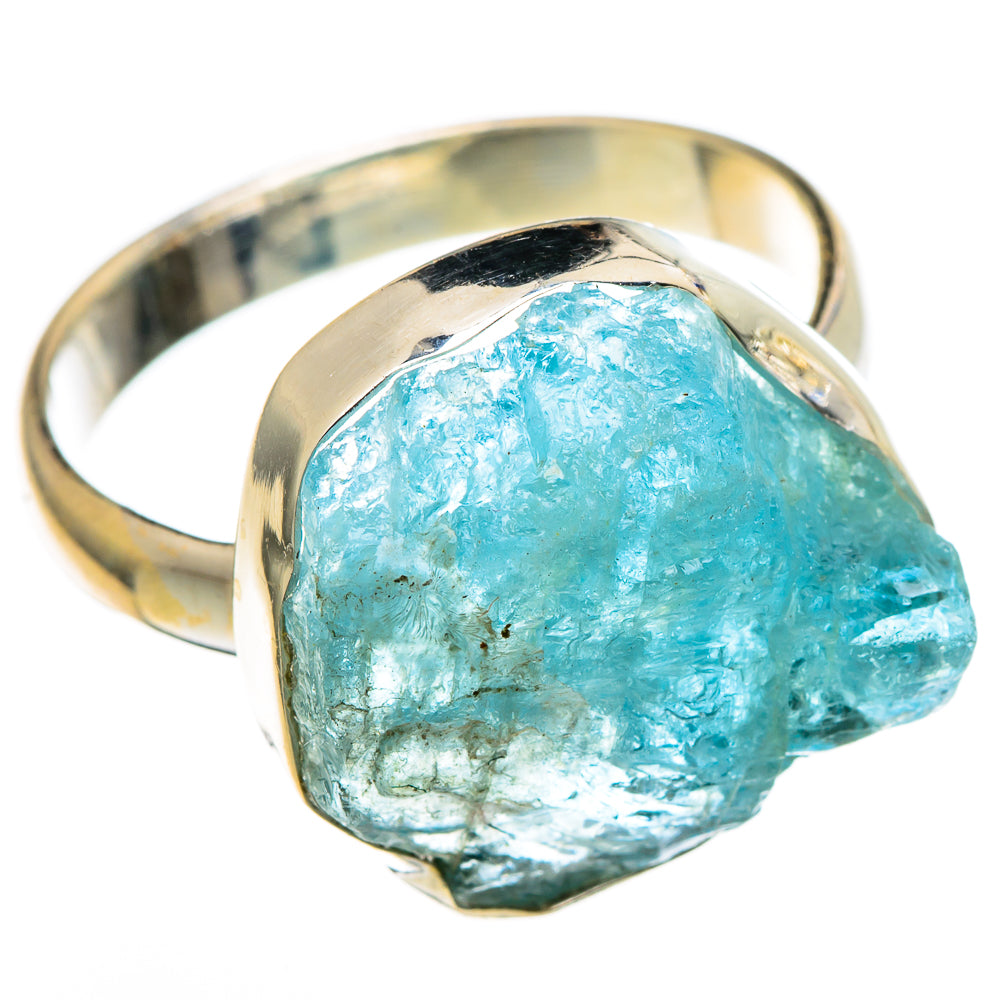 Aquamarine Rings handcrafted by Ana Silver Co - RING99594 - Photo 2