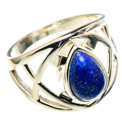 Lapis Lazuli Rings handcrafted by Ana Silver Co - RING99599