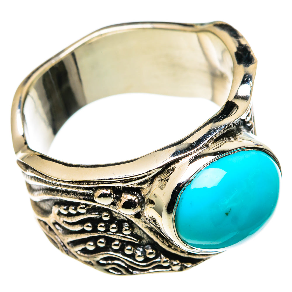 Sleeping Beauty Turquoise Rings handcrafted by Ana Silver Co - RING99600