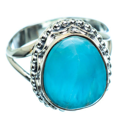 Larimar Rings handcrafted by Ana Silver Co - RING996059