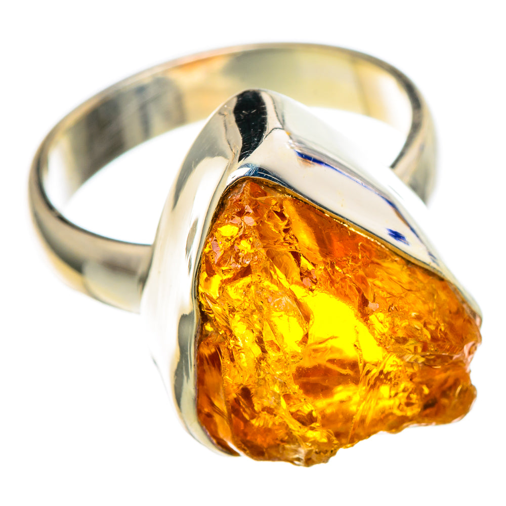 Citrine Rings handcrafted by Ana Silver Co - RING99608 - Photo 2