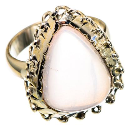 Rose Quartz Rings handcrafted by Ana Silver Co - RING99610