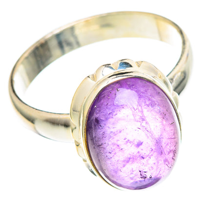 Amethyst Rings handcrafted by Ana Silver Co - RING99613 - Photo 2