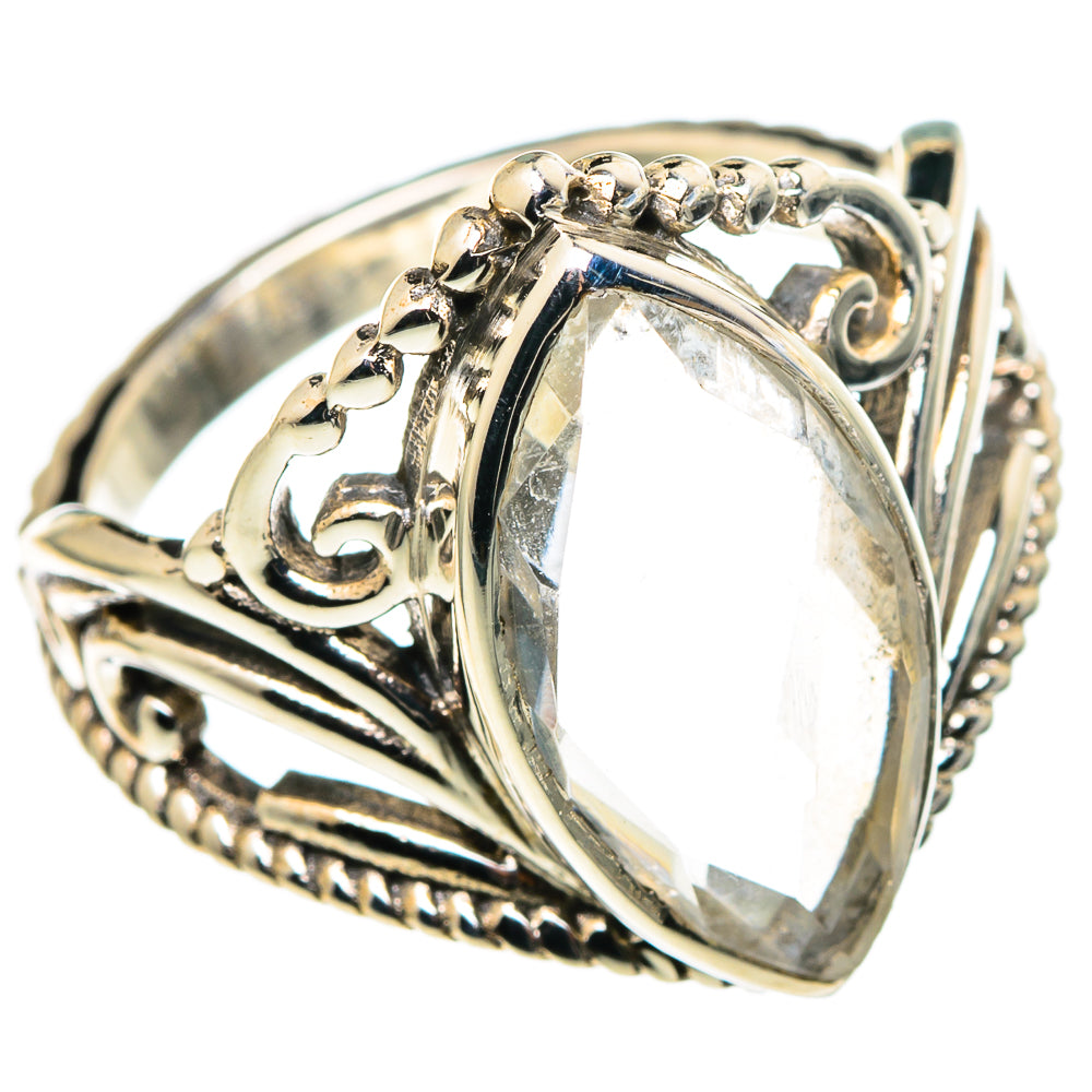 White Quartz Rings handcrafted by Ana Silver Co - RING99625
