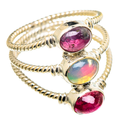 Ethiopian Opal Rings handcrafted by Ana Silver Co - RING99631