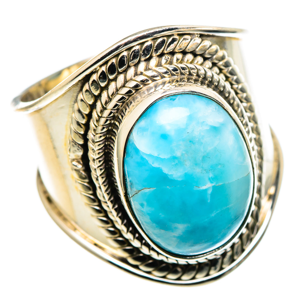 Larimar Rings handcrafted by Ana Silver Co - RING99636