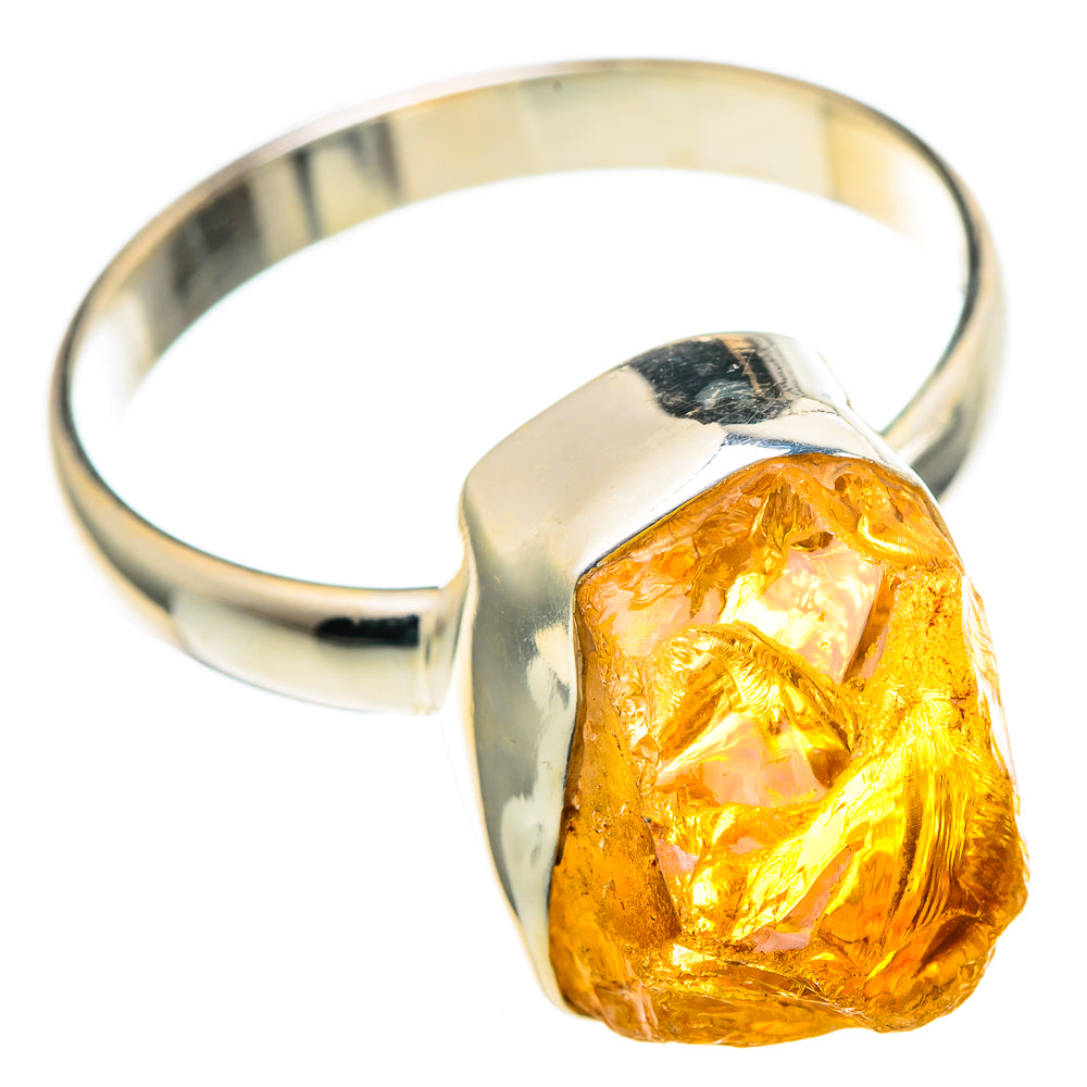 Citrine Rings handcrafted by Ana Silver Co - RING99646 - Photo 2