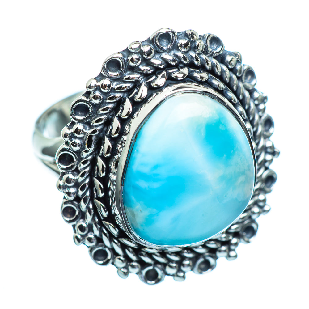 Larimar Rings handcrafted by Ana Silver Co - RING996465