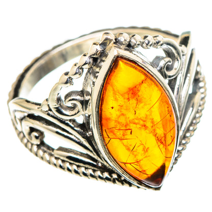 Baltic Amber Rings handcrafted by Ana Silver Co - RING99649