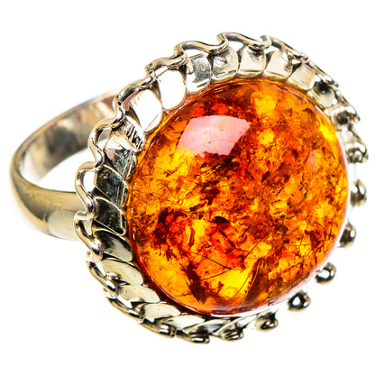 Baltic Amber Rings handcrafted by Ana Silver Co - RING99650