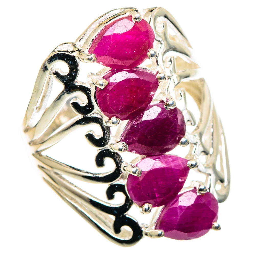 Ruby Rings handcrafted by Ana Silver Co - RING99651