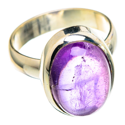 Amethyst Rings handcrafted by Ana Silver Co - RING99657 - Photo 2