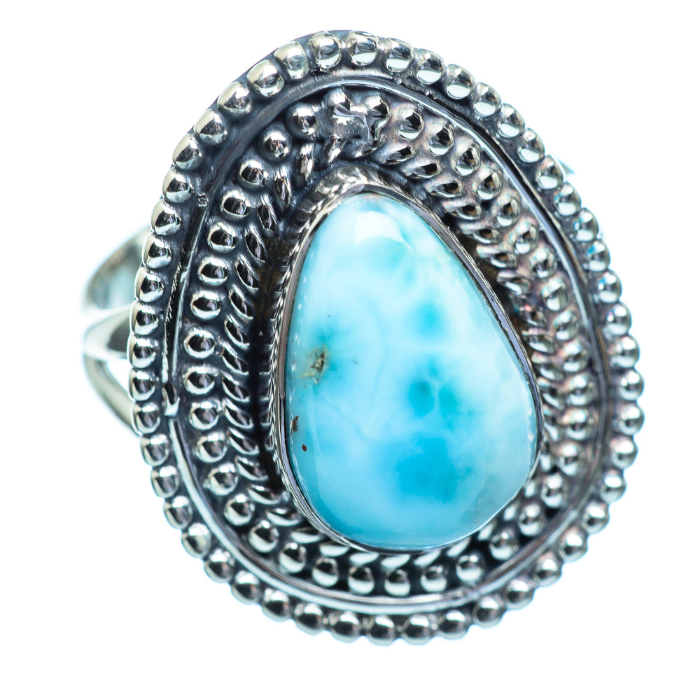 Larimar Rings handcrafted by Ana Silver Co - RING996579