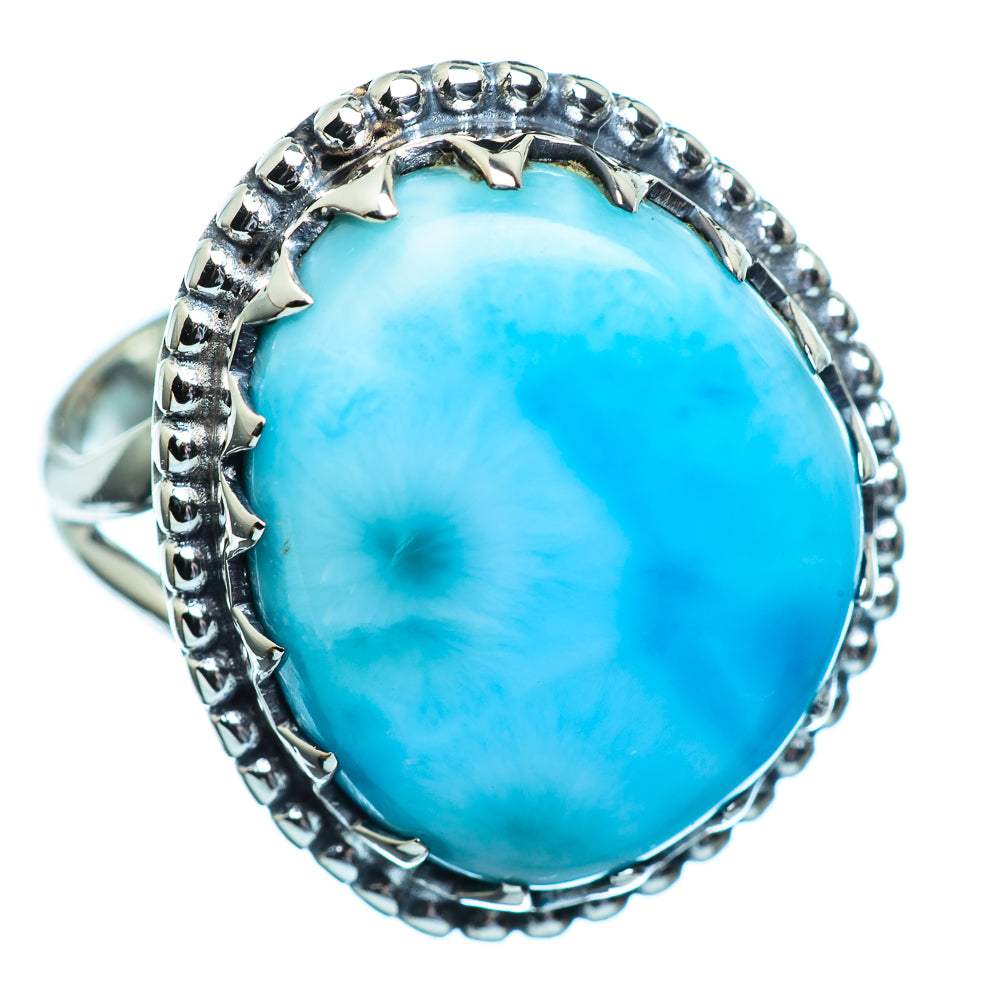 Larimar Rings handcrafted by Ana Silver Co - RING996583