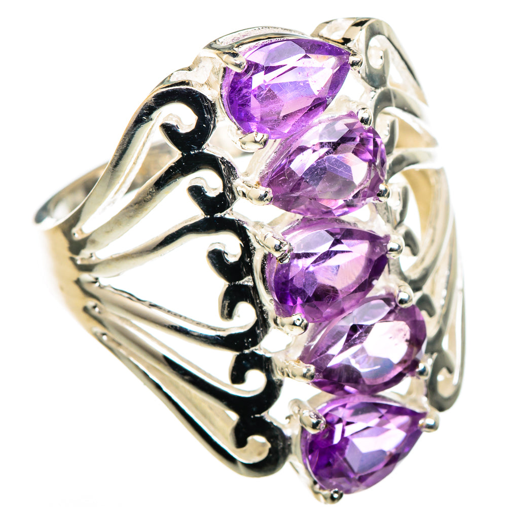 Amethyst Rings handcrafted by Ana Silver Co - RING99662