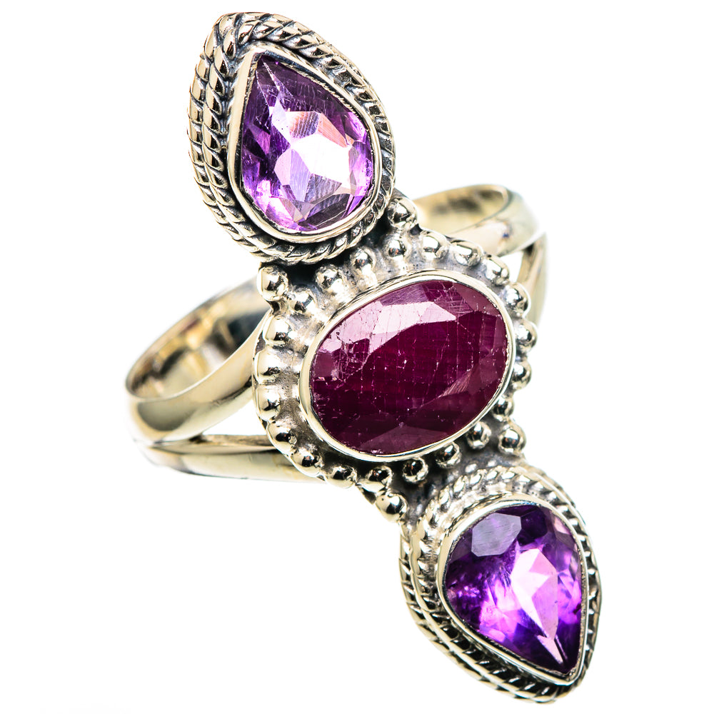 Ruby Rings handcrafted by Ana Silver Co - RING99666