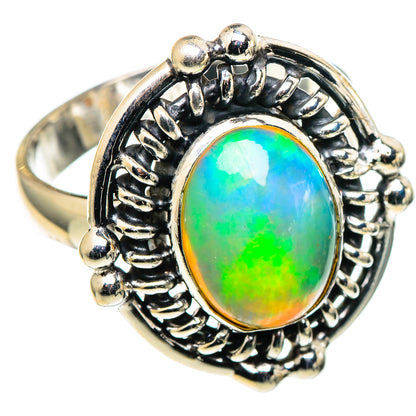 Ethiopian Opal Rings handcrafted by Ana Silver Co - RING99669