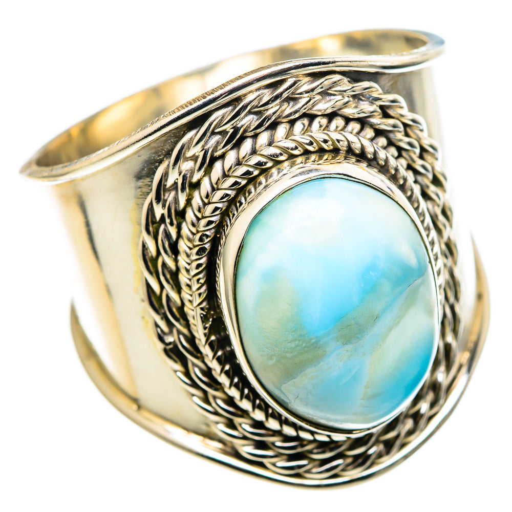 Larimar Rings handcrafted by Ana Silver Co - RING99670