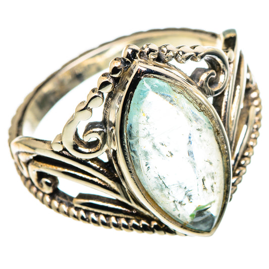 Aquamarine Rings handcrafted by Ana Silver Co - RING99673