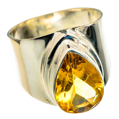 Citrine Rings handcrafted by Ana Silver Co - RING99684