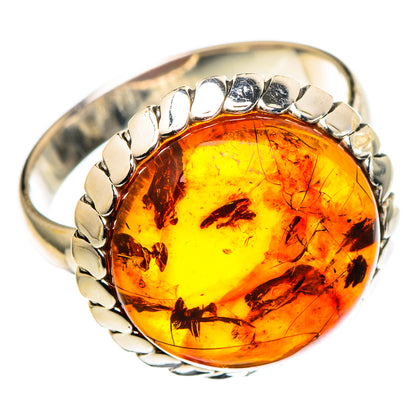 Baltic Amber Rings handcrafted by Ana Silver Co - RING99686