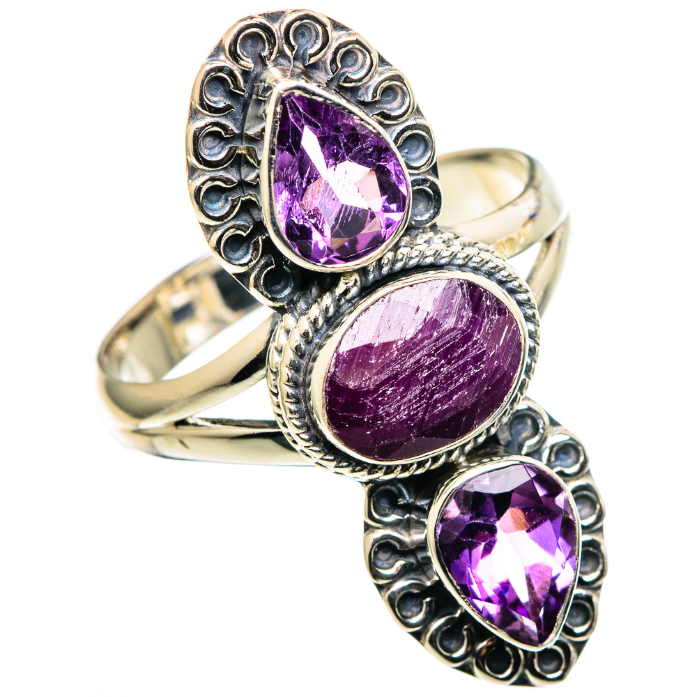 Ruby Rings handcrafted by Ana Silver Co - RING99692