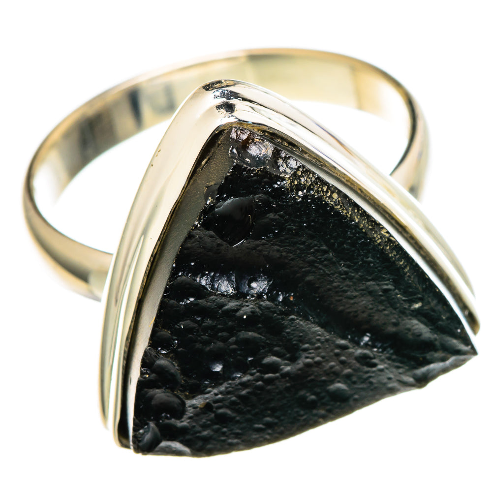 Tektite Rings handcrafted by Ana Silver Co - RING99703
