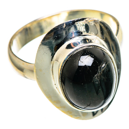 Black Onyx Rings handcrafted by Ana Silver Co - RING99704 - Photo 2