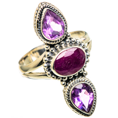 Ruby Rings handcrafted by Ana Silver Co - RING99706