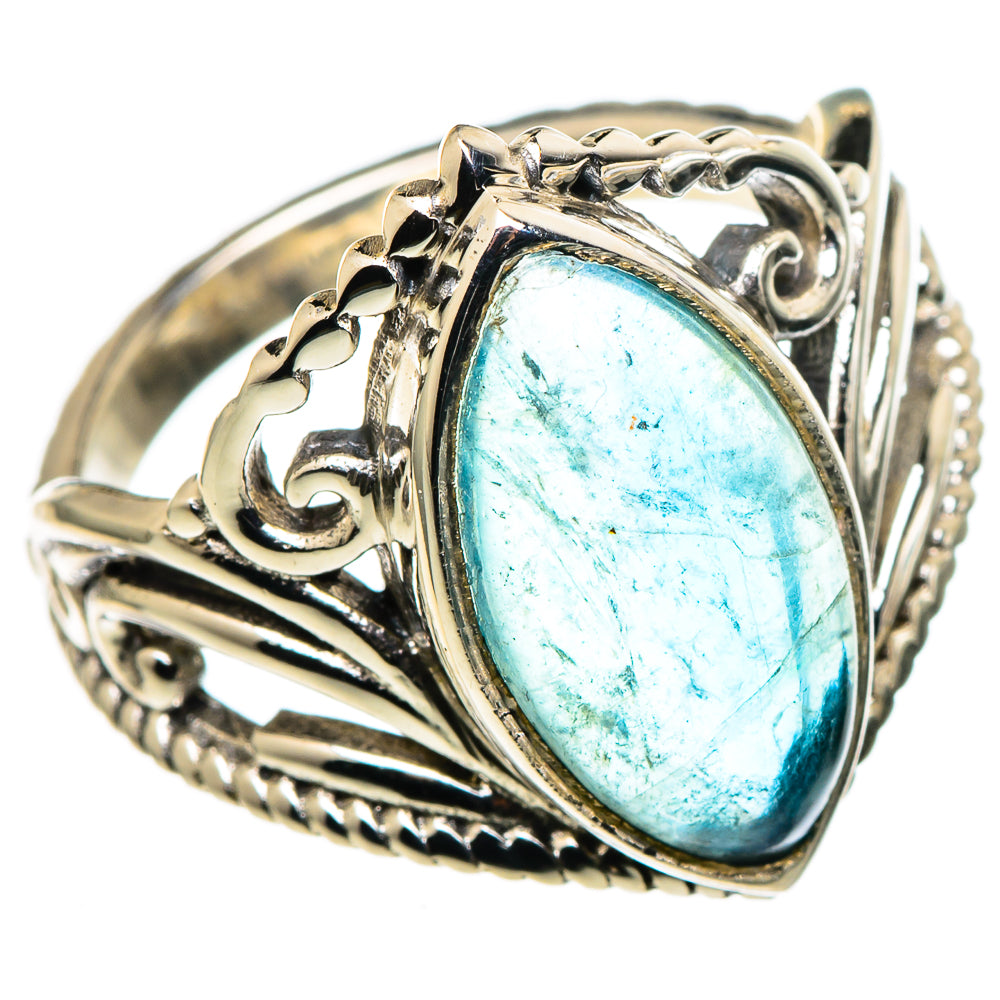 Aquamarine Rings handcrafted by Ana Silver Co - RING99711