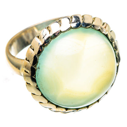 Prehnite Rings handcrafted by Ana Silver Co - RING99717