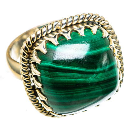 Malachite Rings handcrafted by Ana Silver Co - RING99720