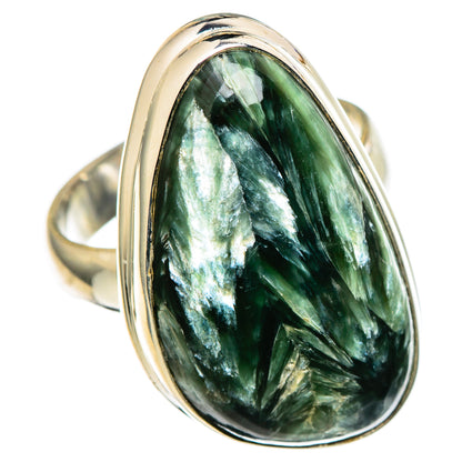 Seraphinite Rings handcrafted by Ana Silver Co - RING99721