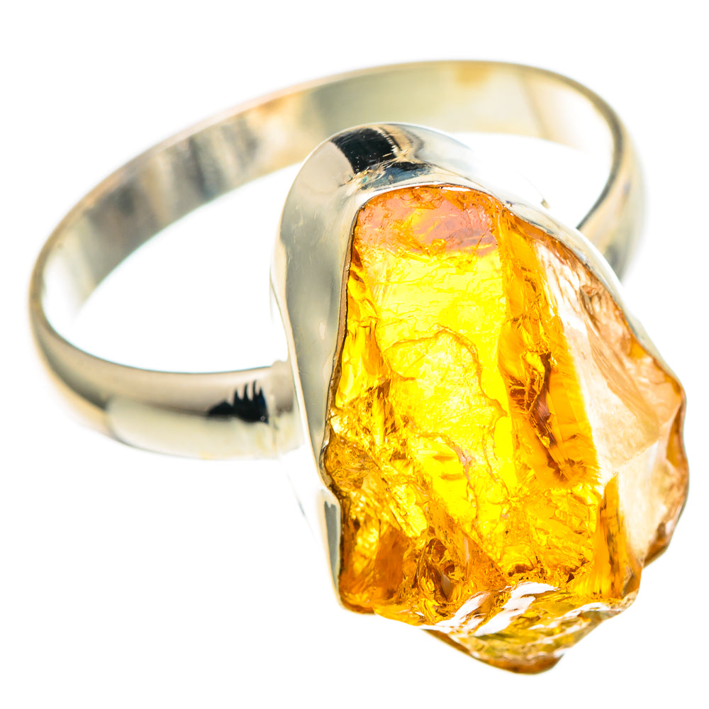 Citrine Rings handcrafted by Ana Silver Co - RING99724 - Photo 2