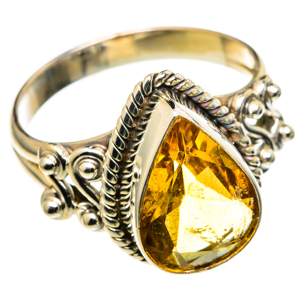 Citrine Rings handcrafted by Ana Silver Co - RING99725