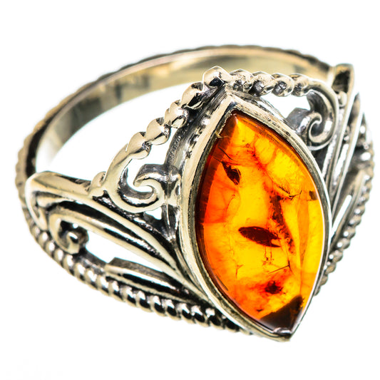 Baltic Amber Rings handcrafted by Ana Silver Co - RING99727