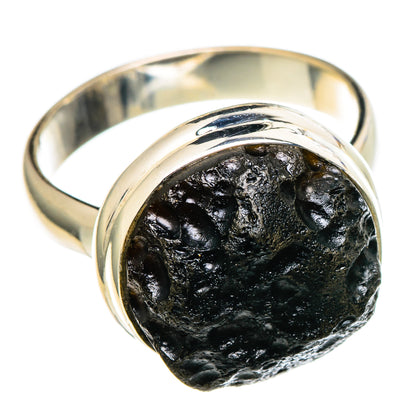 Tektite Rings handcrafted by Ana Silver Co - RING99743 - Photo 2